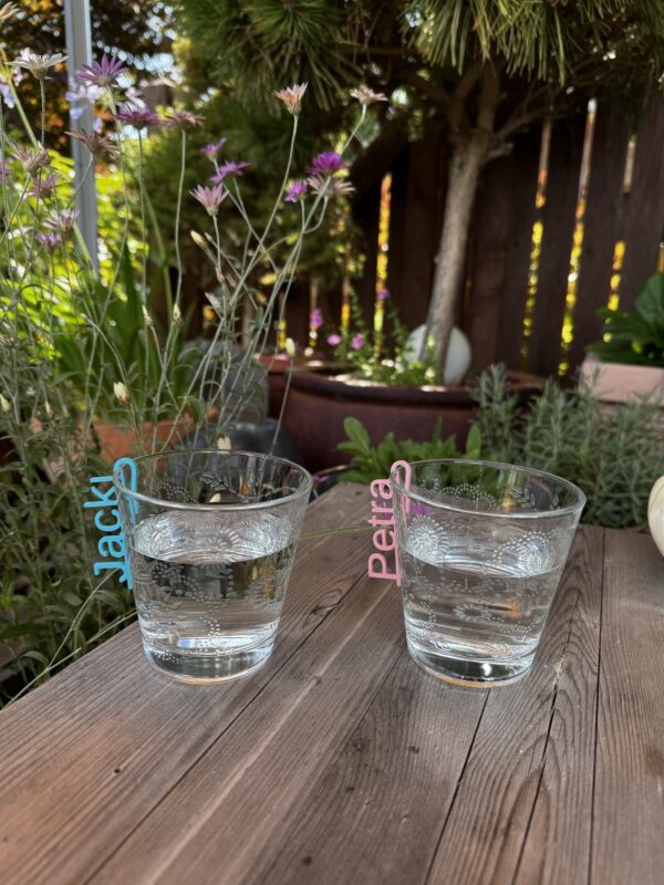 Personalisierte Glas-Marker – Nie wieder Gläser vertauschen!